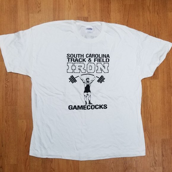 USC Gamecocks Track & Field T Shirt - Picture 1 of 4